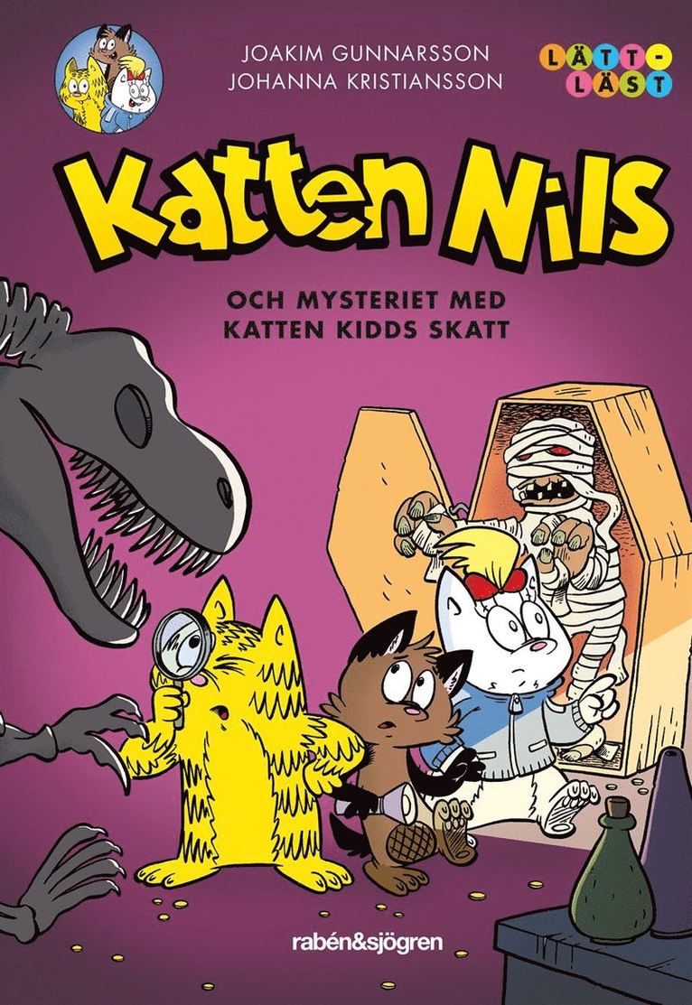 Katten Nils och mysteriet med Katten Kidds skatt 1