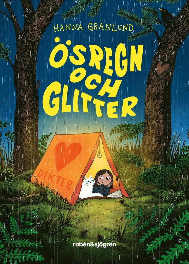 Hanna Granlund - Ösregn och glitter, Inbunden