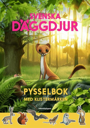 Martin Emtenäs - Svenska däggdjur : pysselbok med klistermärken, Övrigt