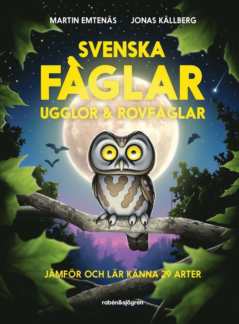 Svenska fåglar : ugglor och rovfåglar : jämför och lär känna 29 arter 1