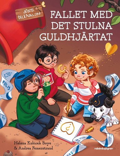 Helena Kubicek Boye - Fallet med det stulna guldhjärtat, Inbunden