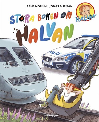 Arne Norlin - Stora boken om Halvan, Inbunden