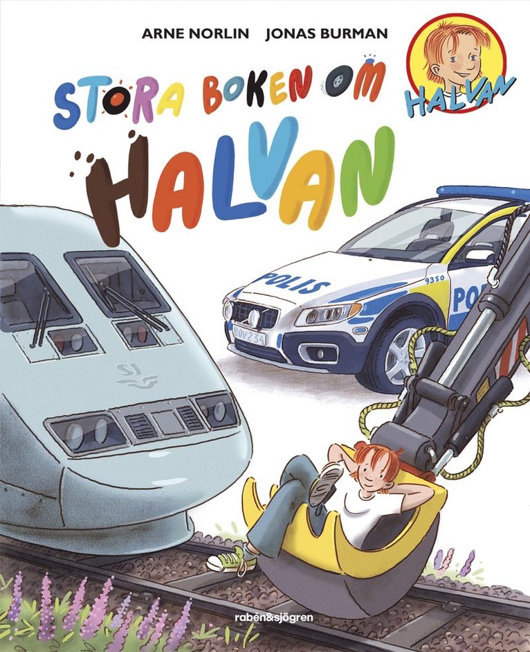 Arne Norlin - Stora boken om Halvan, Inbunden