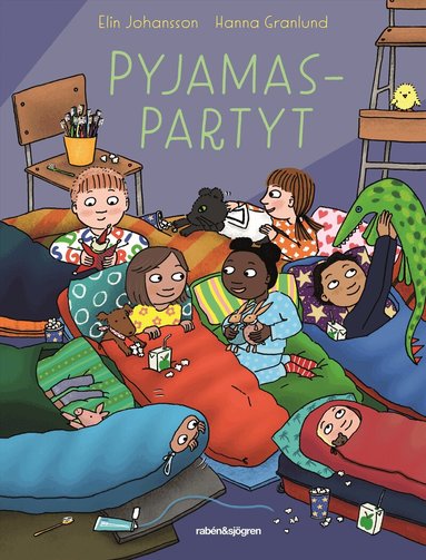 Elin Johansson - Pyjamaspartyt, Inbunden
