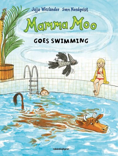 Jujja Wieslander - Mamma Moo goes swimming, Inbunden