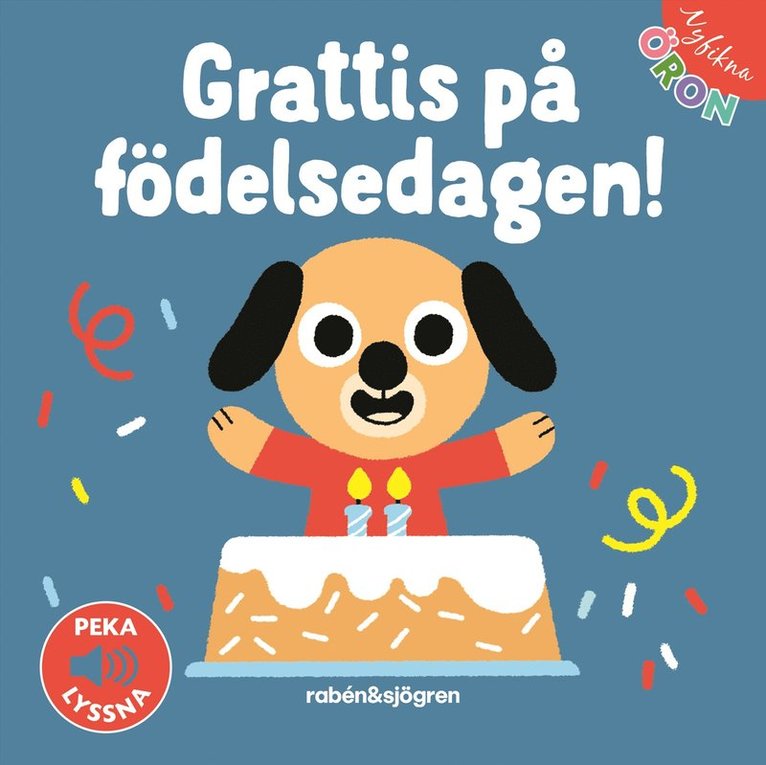 Grattis på födelsedagen! Peka - lyssna, Kartonnage