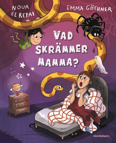 Nour El Refai - Vad skrämmer mamma?, Inbunden