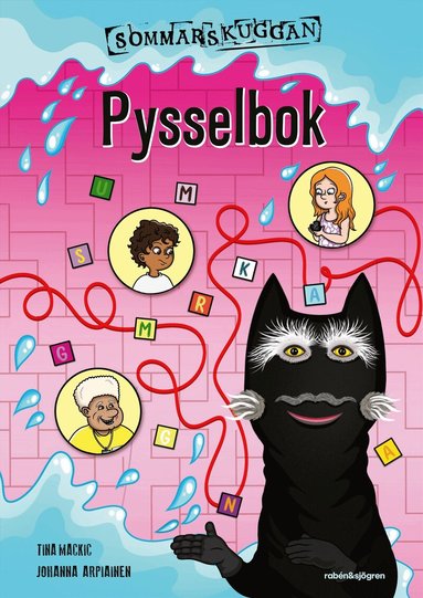 Tina Mackic - Sommarskuggan pysselbok : med klistermärken, Häftad