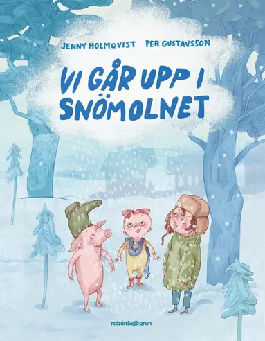 Jenny Holmqvist - Vi går upp i snömolnet, Inbunden