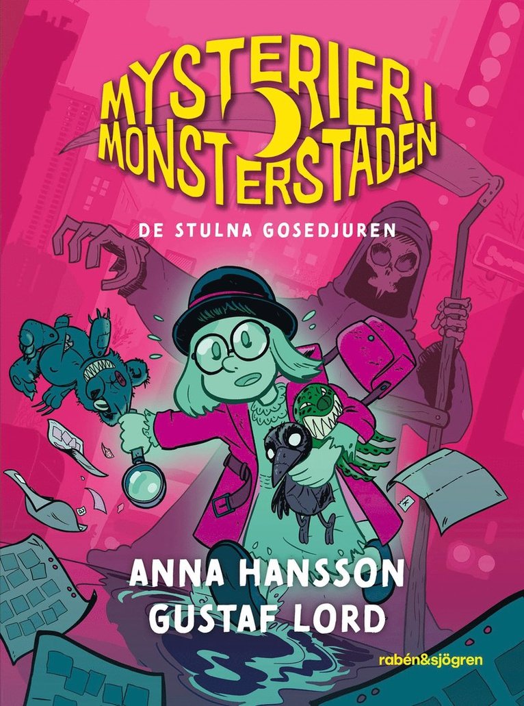 Anna Hansson - De stulna gosedjuren, Inbunden
