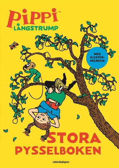 bokomslag Pippi Långstrump - Stora pysselboken : med klistermärken