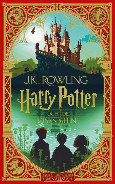 J.K. Rowling - Harry Potter och de vises sten (jubileumsutgåva av MinaLima), Inbunden