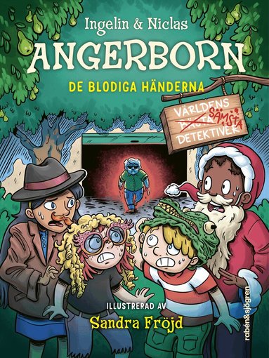 Ingelin Angerborn, Niclas Angerborn - De blodiga händerna, Inbunden