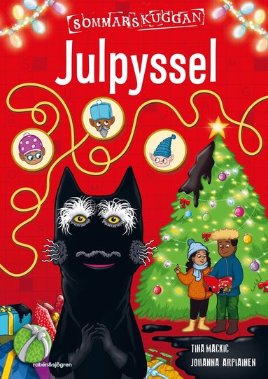 Tina Mackic - Sommarskuggan julpyssel (med klistermärken), Häftad