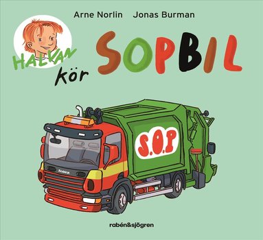 Arne Norlin - Halvan kör sopbil, Kartonnage