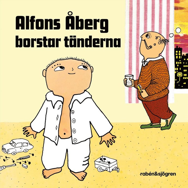 Alfons Åberg borstar tänderna 1