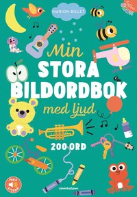 bokomslag Nyfikna öron - Min stora bildordbok med ljud : Peka - Lyssna