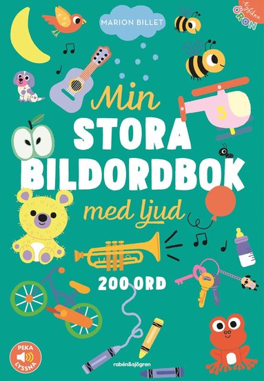 bokomslag Min stora bildordbok med ljud. Peka - lyssna