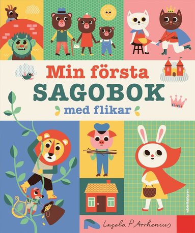 bokomslag Min första sagobok med flikar