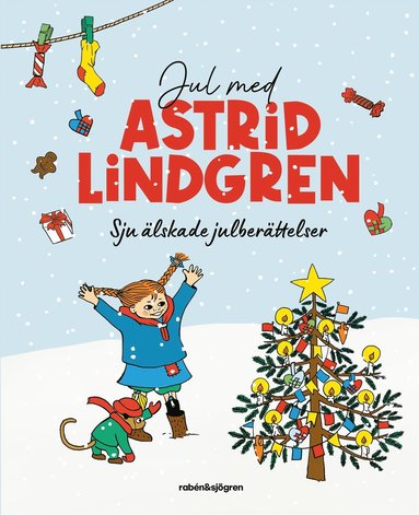 bokomslag Jul med Astrid Lindgren : Sju älskade julberättelser