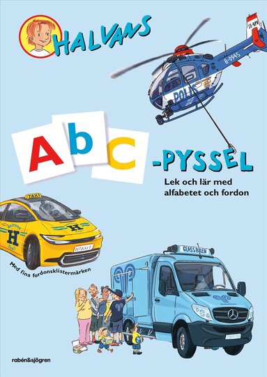 Arne Norlin - Halvans ABC-pyssel : med klistermärken, Häftad