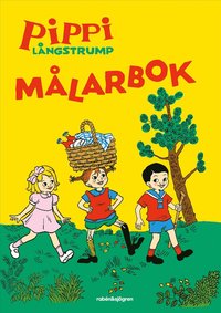 bokomslag Pippi Långstrump målarbok