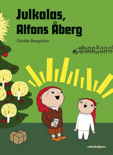 Gunilla Bergström - Julkalas, Alfons Åberg, Inbunden