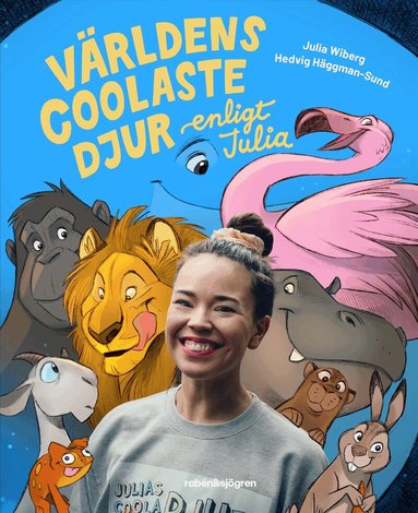 Julia Wiberg - Världens coolaste djur enligt Julia, Inbunden