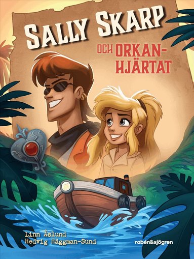 Linn Åslund - Sally Skarp och Orkanhjärtat, Inbunden