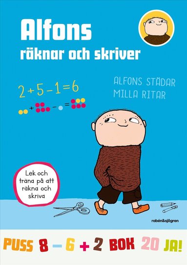 Gunilla Bergström - Alfons räknar och skriver, Häftad