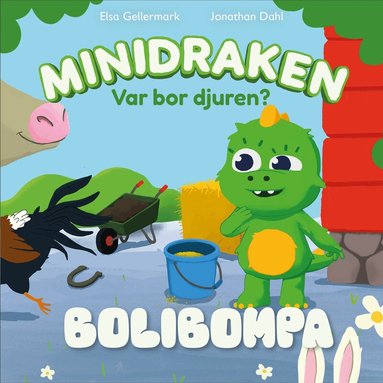 Elsa Gellermark - Minidraken: Var bor djuren?, Kartonnage