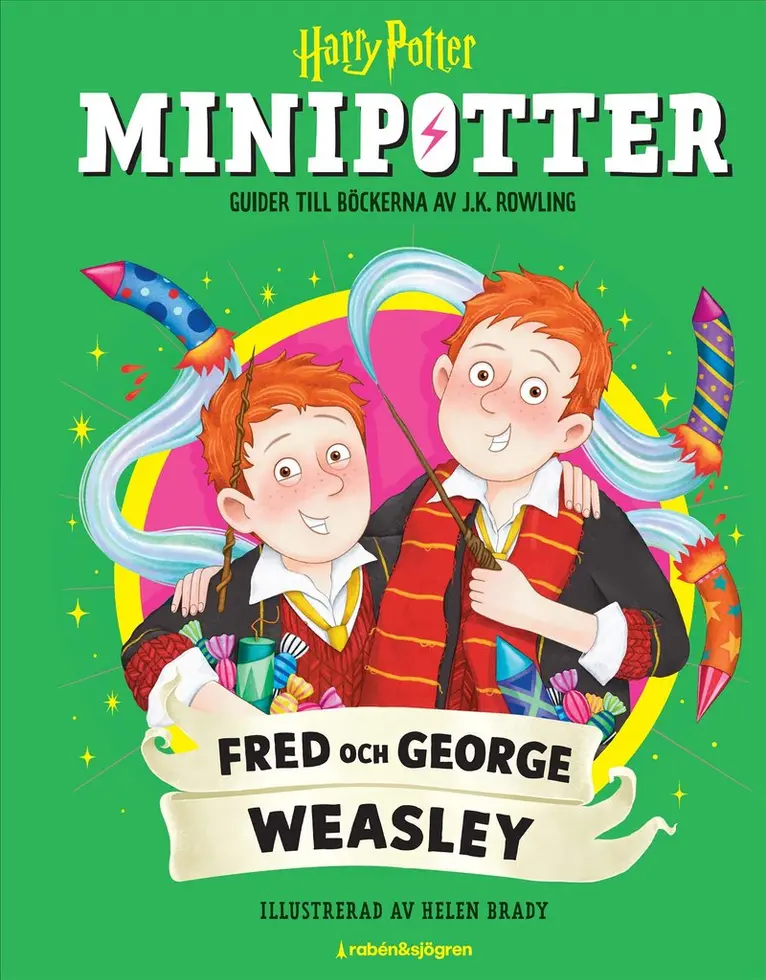 J.K. Rowling - MINIPOTTER: Fred och George Weasley, Inbunden. Tillgänglighet: Kommande