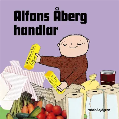 Gunilla Bergström - Alfons Åberg handlar, Kartonnage