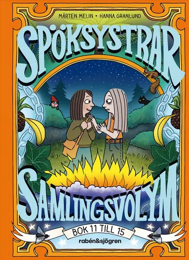 Mårten Melin - Spöksystrar - samlingsvolym 3 : Bok 11 till 15, Inbunden
