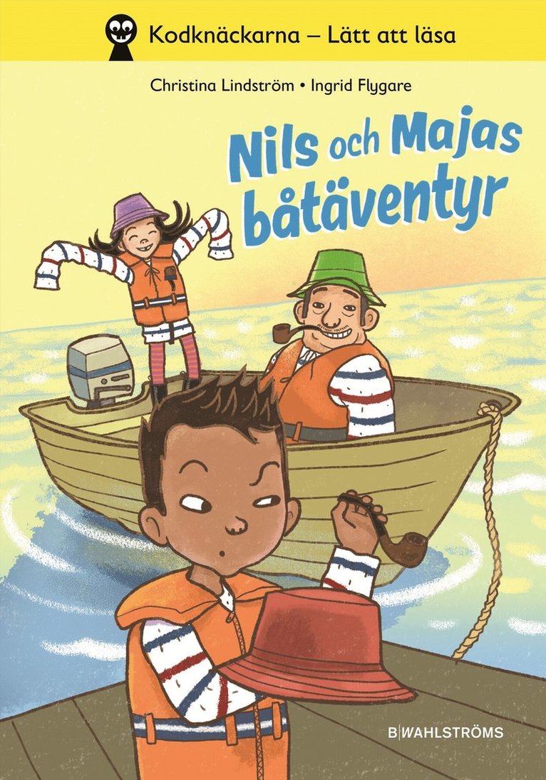 Christina Lindström, Ingrid Flygare - Nils och Majas båtäventyr, Inbunden
