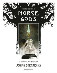 bokomslag Sketches from Norse Gods - A Colouring Book