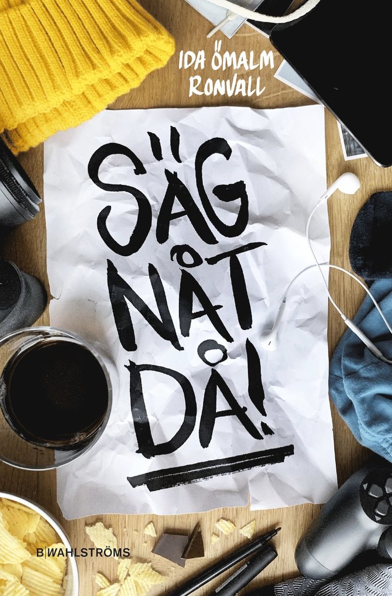 Ida Ömalm Ronvall - Säg nåt då!, Kartonnage