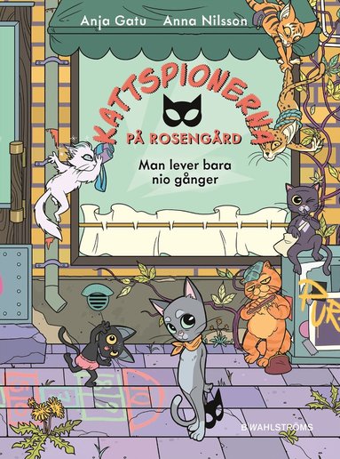 Anja Gatu - Man lever bara nio gånger, Inbunden