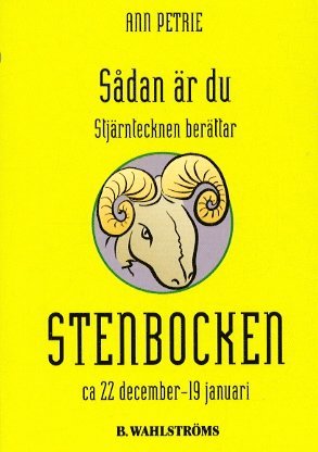 Ann Petrie - Sådan är du-Stenbocken, Pocket