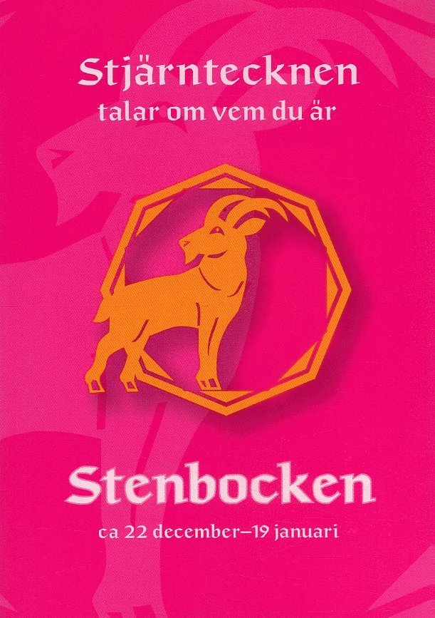 Stenbocken. Ca 22 december - 19 januari