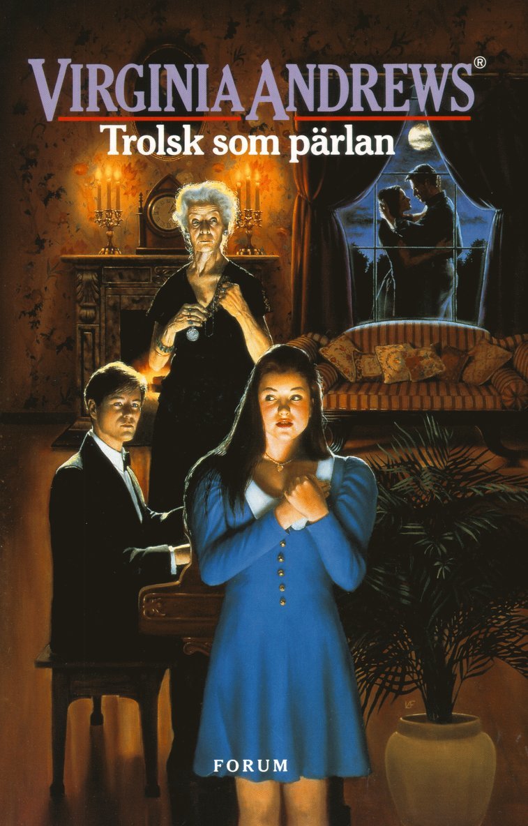 Virginia Andrews - Trolsk som pärlan, Kartonnage