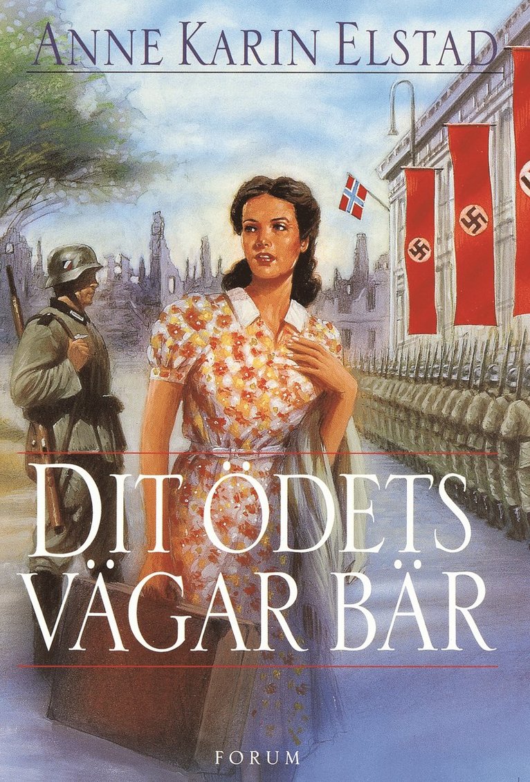 Anne Karin Elstad - Dit ödets vägar bär, Kartonnage