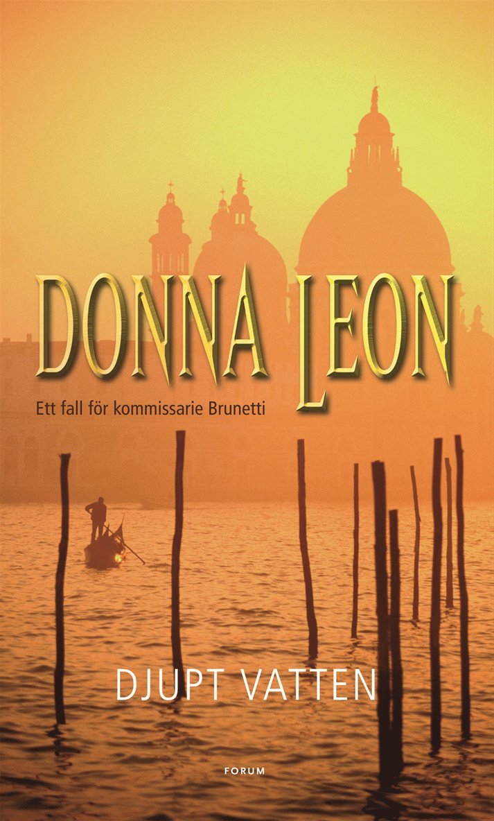 Donna Leon - Djupt vatten, Inbunden