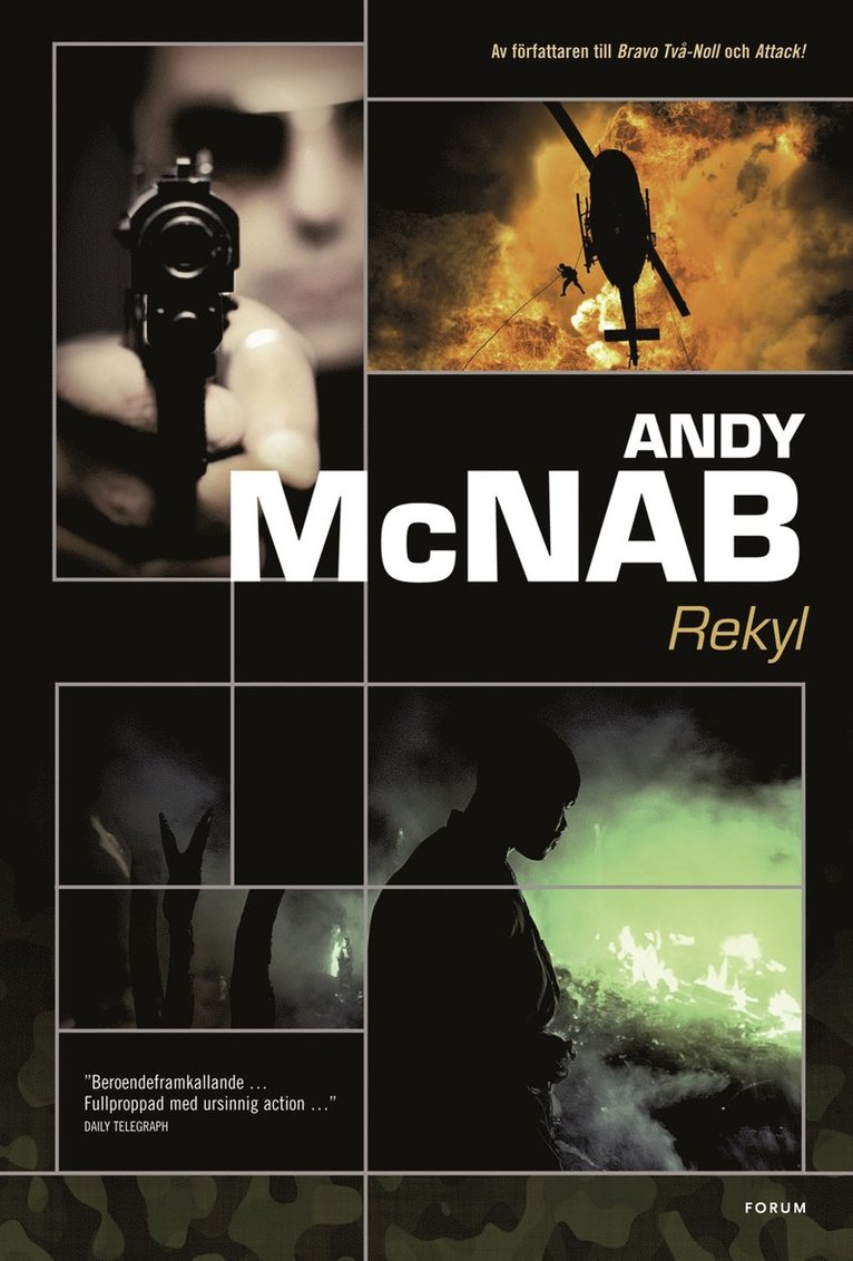 Andy McNab - Rekyl, Inbunden