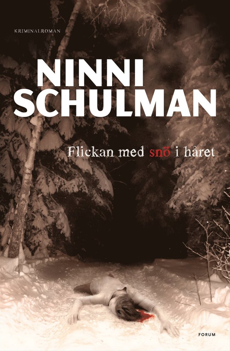 Flickan med snö i håret