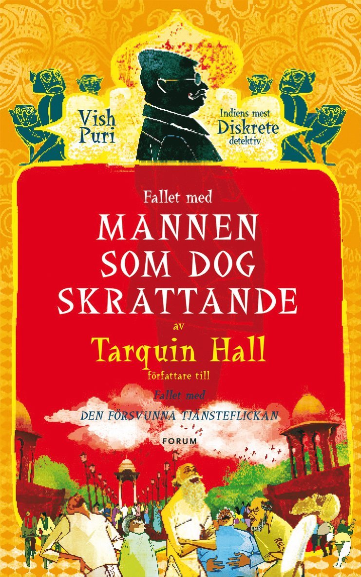 Tarquin Hall - Fallet med mannen som dog skrattande, Inbunden
