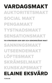 bokomslag Vardagsmakt : tio strategier som ger och genomskådar makt