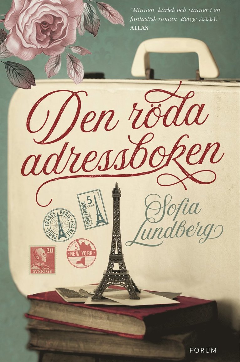 Sofia Lundberg - Den röda adressboken, Inbunden