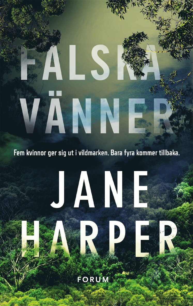 Jane Harper - Falska vänner, Inbunden