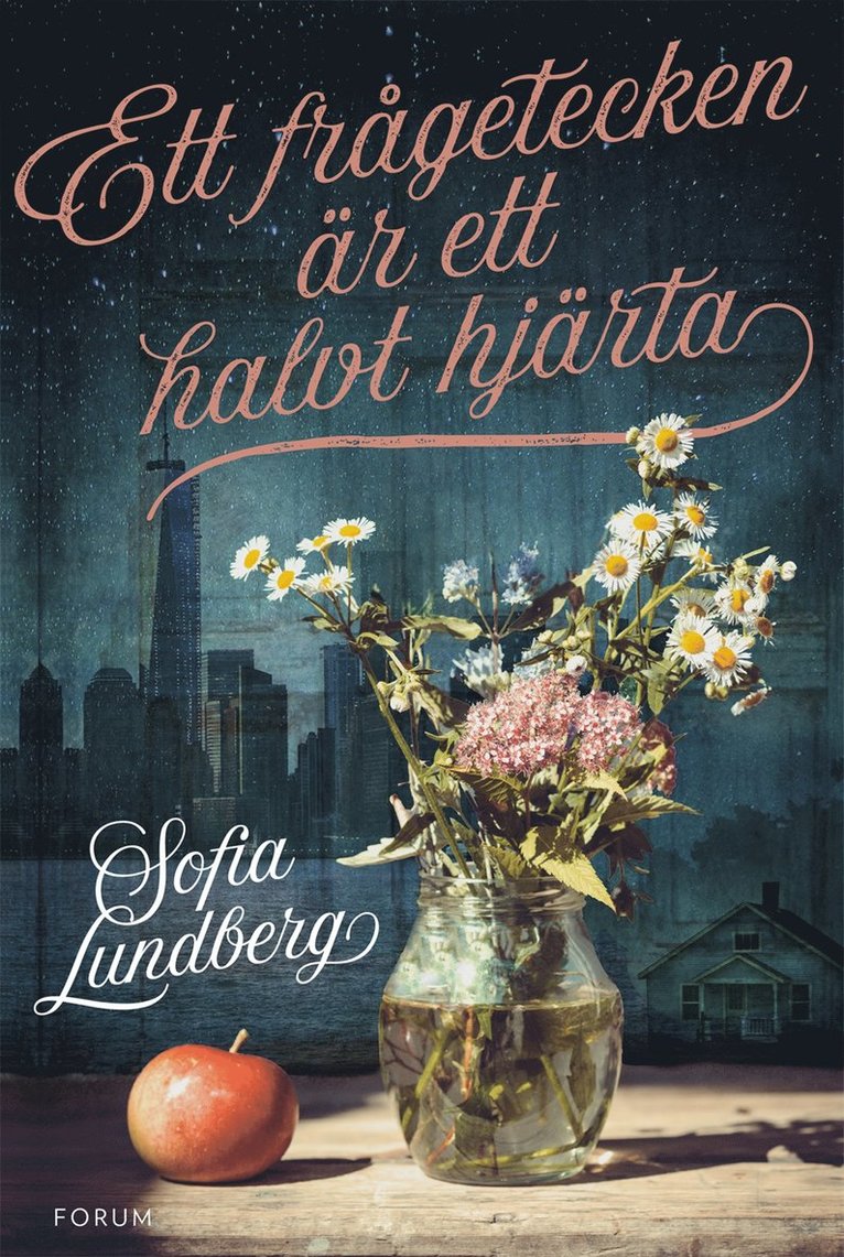 Sofia Lundberg - Ett frågetecken är ett halvt hjärta, Inbunden